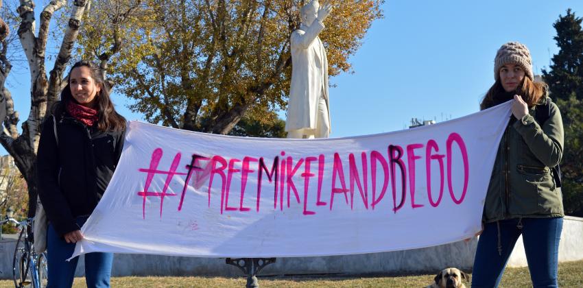 “Ongi etorri errefuxiatuak”, the protest of the volunteers for the volunteers
