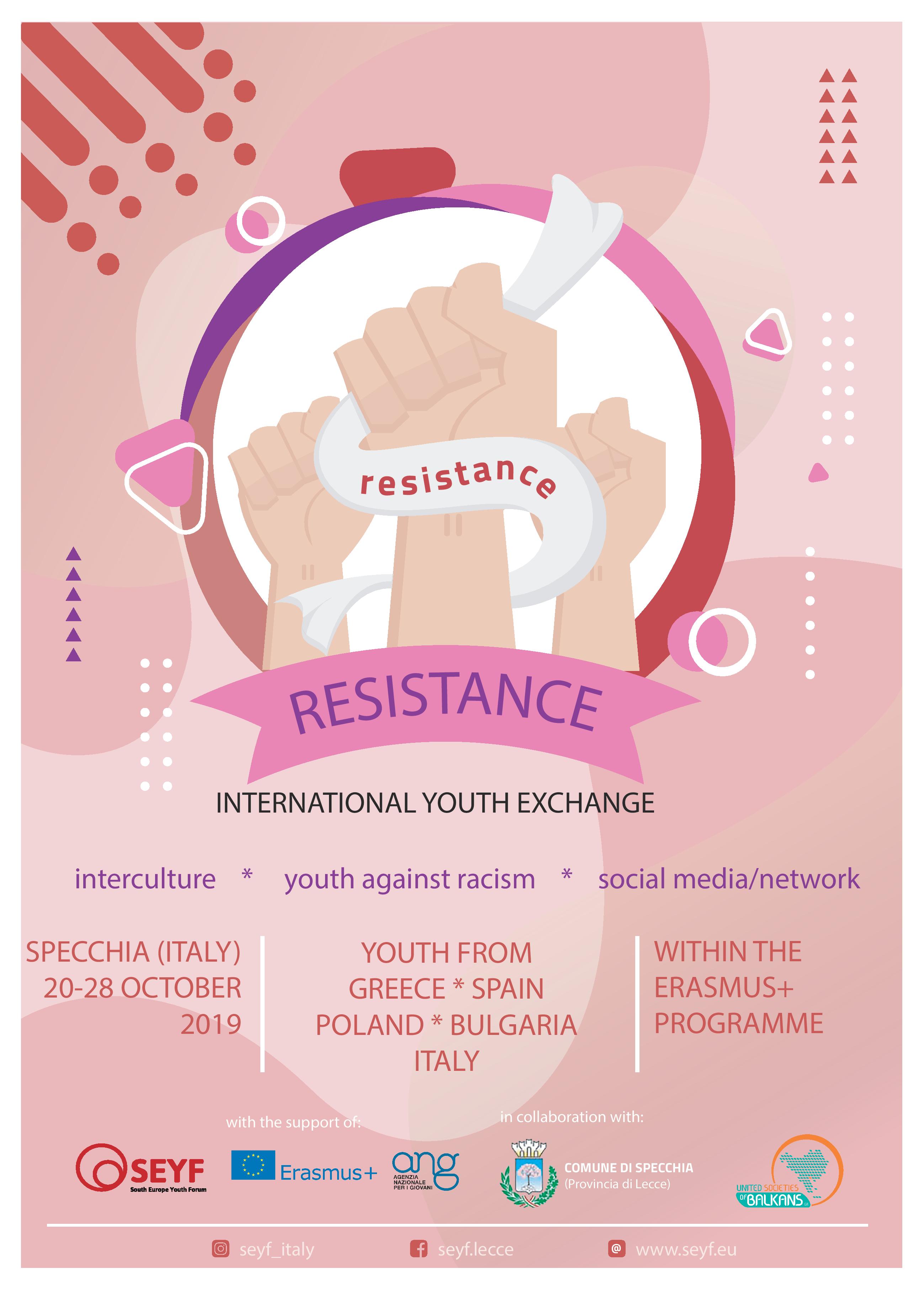 "THE RESISTANCE OF EUROPEAN YOUTH"