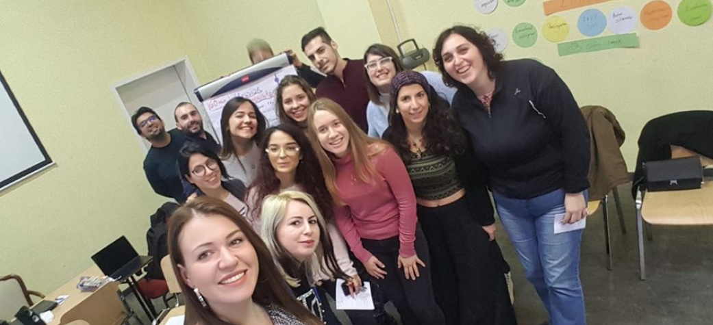 "για να συμμετάσχουμε σε ένα training που θα άλλαζε πολλά στον τρόπο σκέψης μας" Rlocal - Berlin